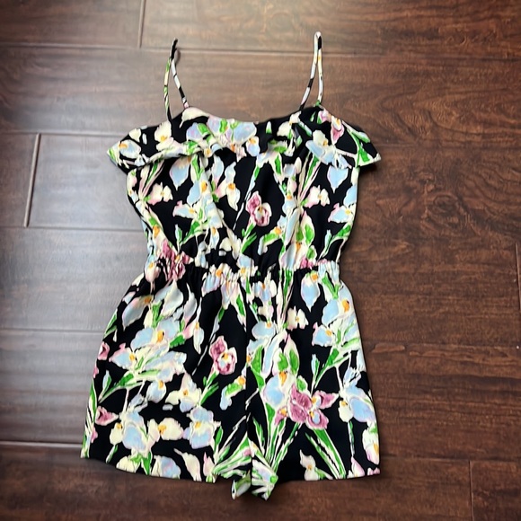 Topshop Iris Floral Romper - Picture 6 of 8